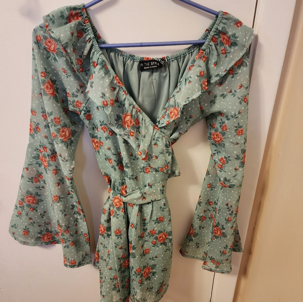 Wrap blouse